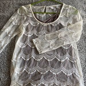 Adorable, delicate lace top